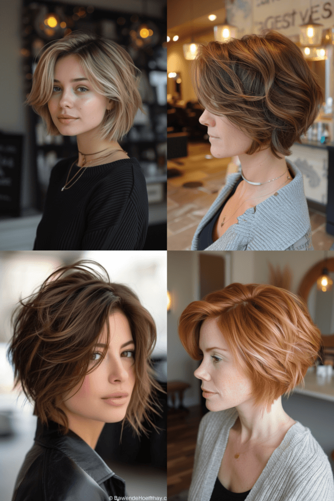 1. Layered Short Pixie Bob