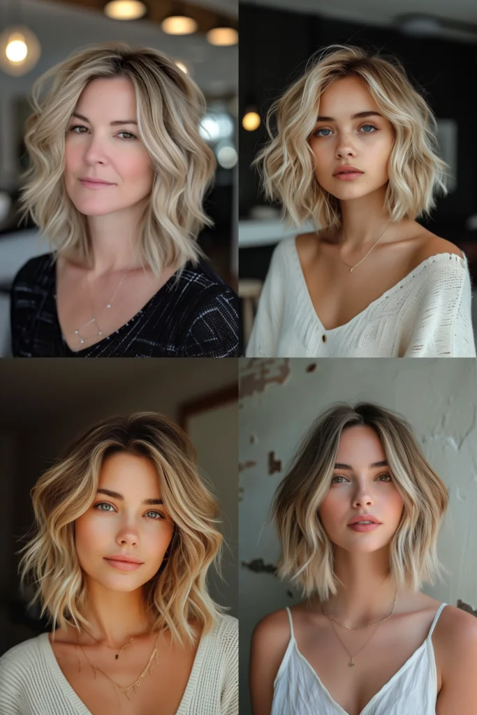 11 tendências de cortes de cabelo curtos e ondulados em 2024 10 11 Short Wavy Bob Haircuts Trending in 2024 10