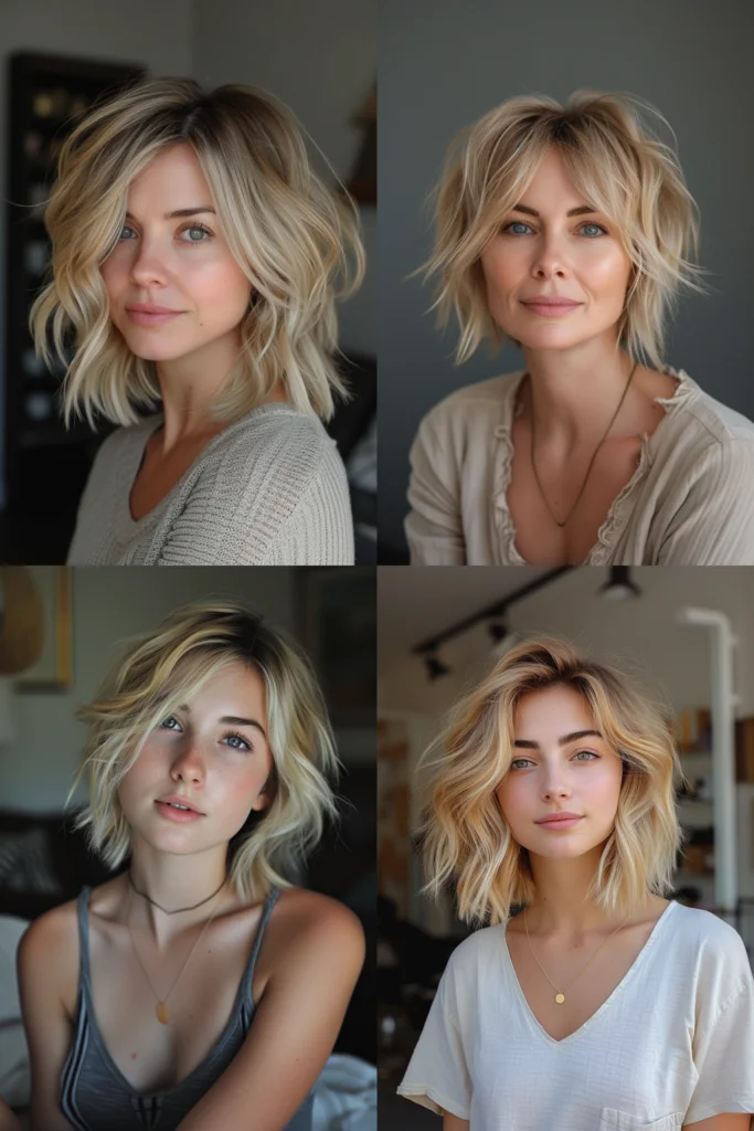 11 tendências de cortes de cabelo curtos e ondulados em 2024 7 11 Short Wavy Bob Haircuts Trending in 2024 7