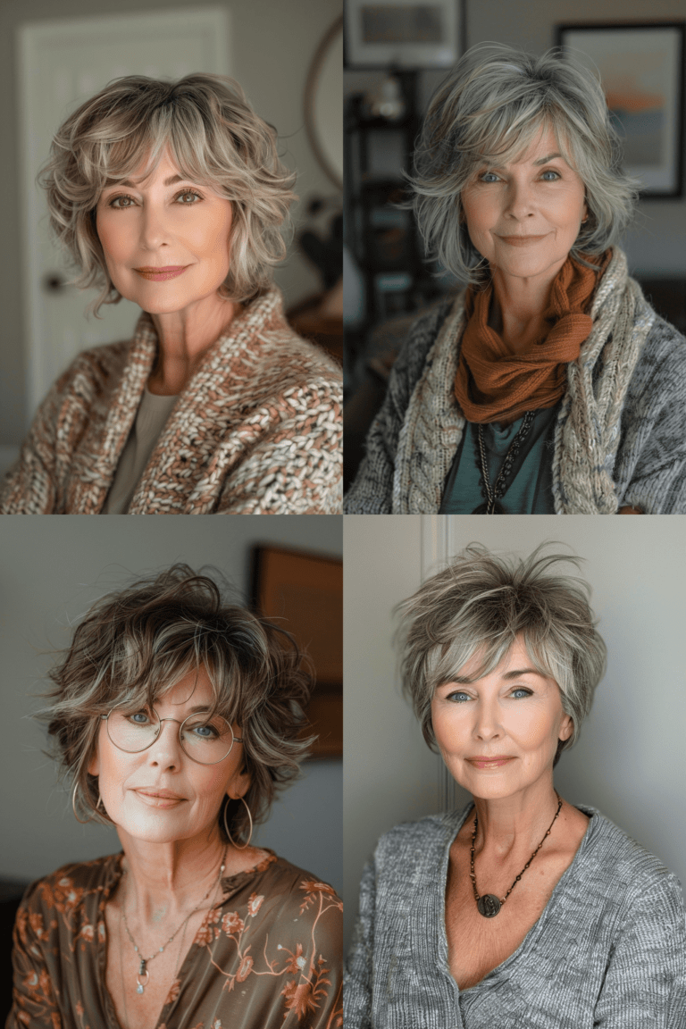 12+ Stylish Short Haircuts for Women Aged 60+ in 2024 – StyleBliss