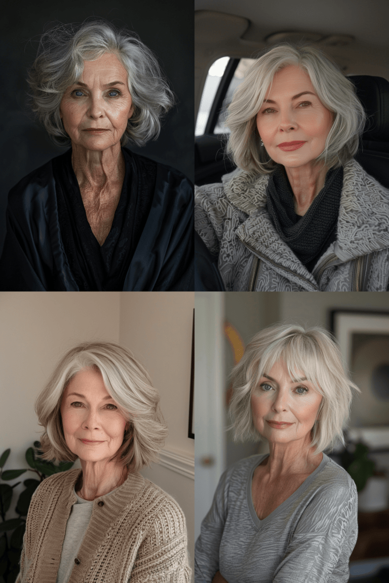 12+ Stylish Short Haircuts for Women Aged 60+ in 2024 – StyleBliss