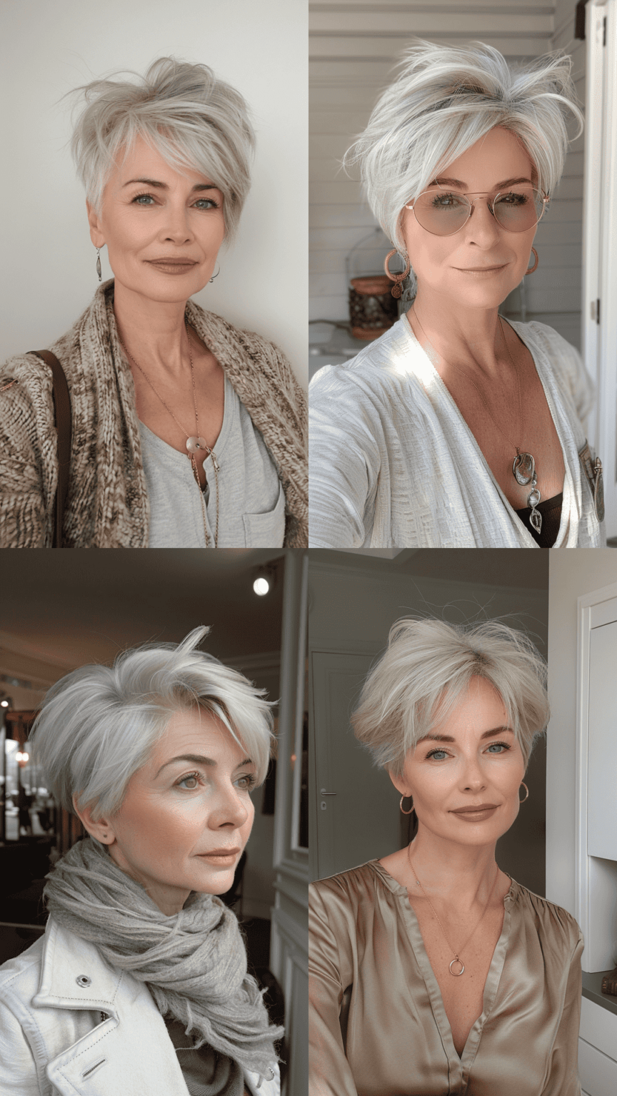 15 Stylish Pixie Hairstyles Perfect for Women Over 50 – StyleBliss