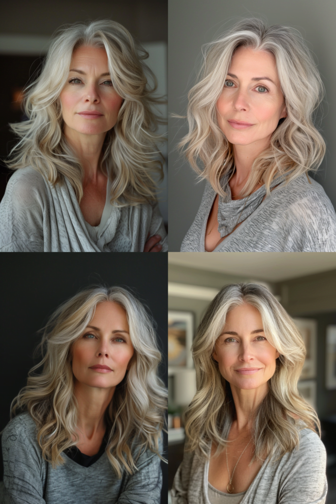 19 Chic and Simple Medium-Length Hairstyles for Women Over 60 – StyleBliss