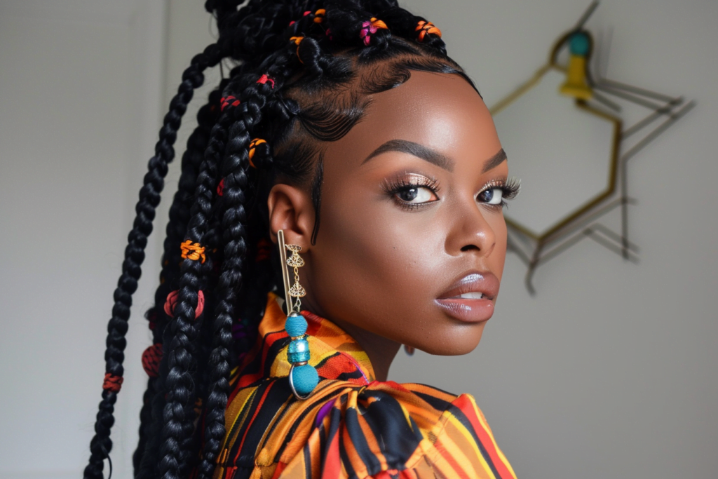 22 Beautiful Knotless Braids Ideas