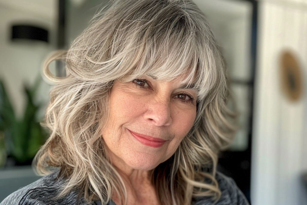 30 Youthful Chic Bangs for Older Women