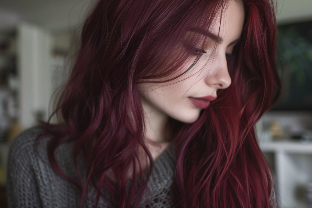 25 Gorgeous Dark Cherry Hair Color To Get Right Now